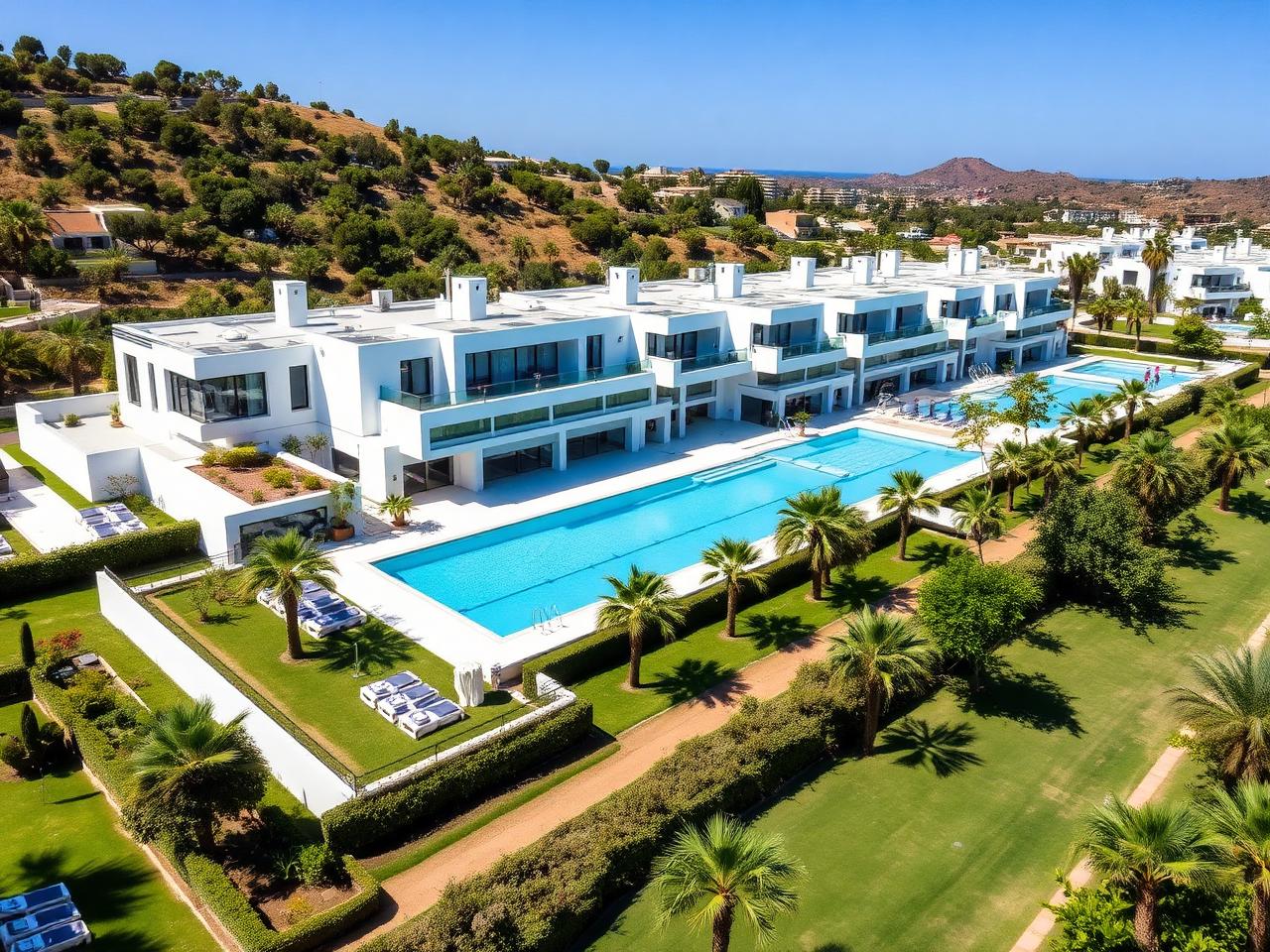 New build development on the Costa del Sol